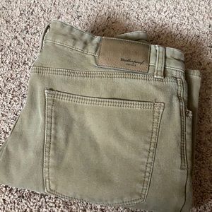 Men’s fleece lined jeans